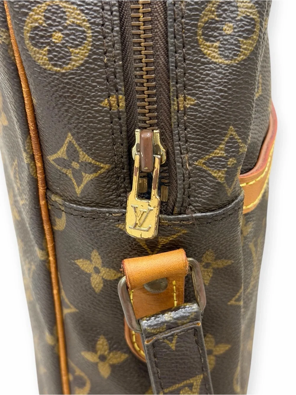 Louis Vuitton Danube Monogram Crossbody Shoulder Bag